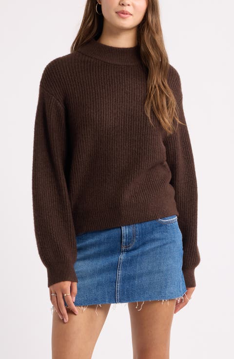 Everyday Easy Mock Neck Sweater