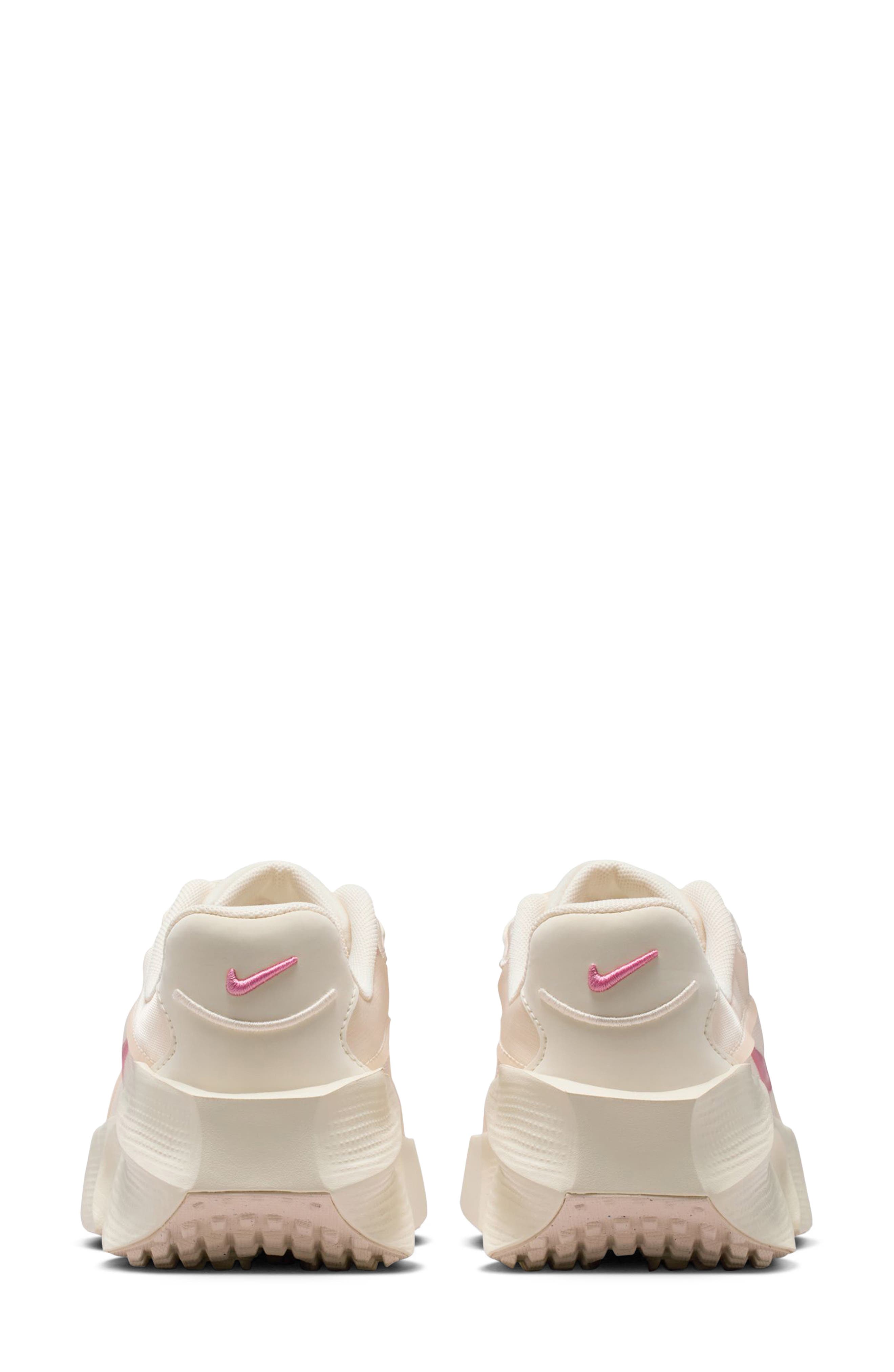 Aura Edge Sneaker, Alternate, color, CHALK/ PEONY/ PALE IVORY/ PINK