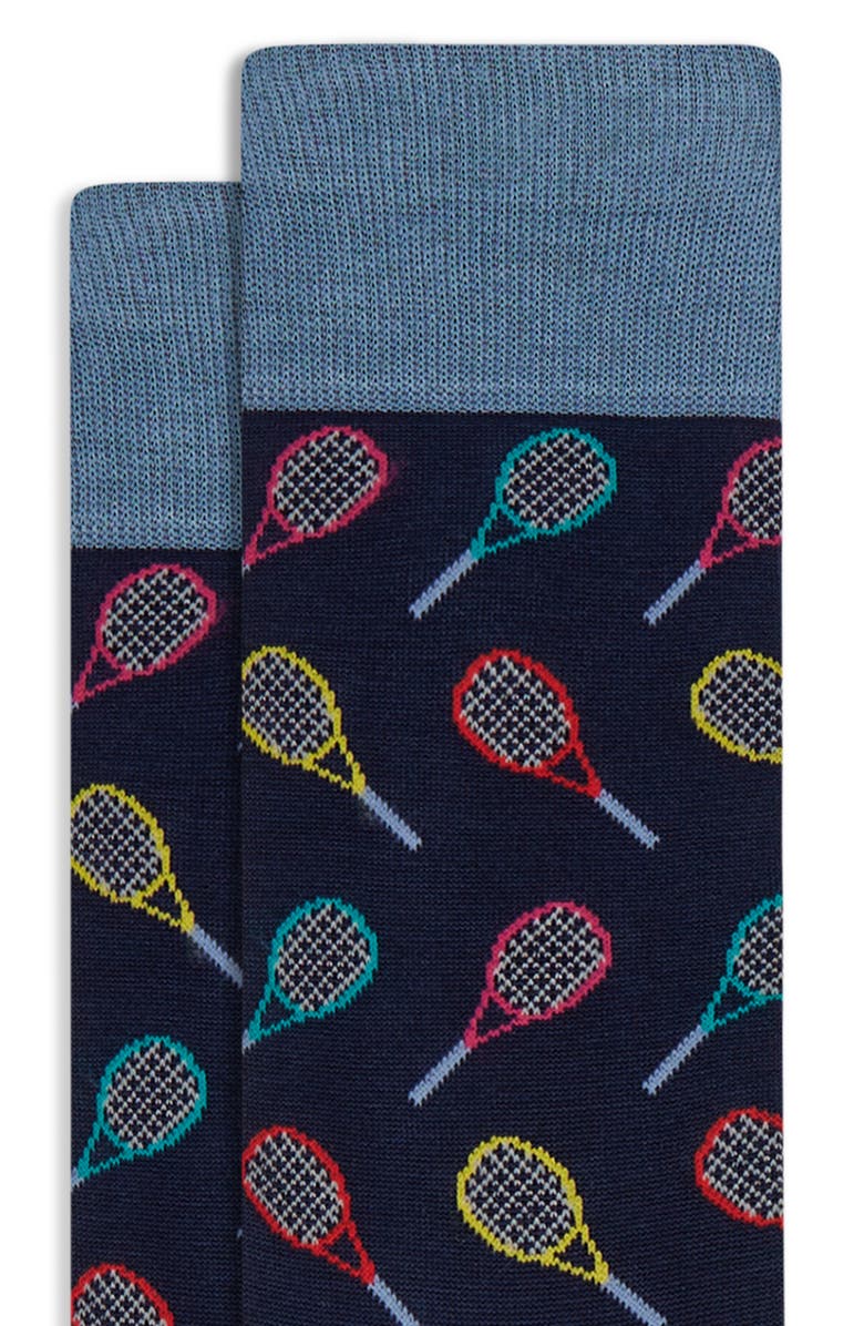 Bugatchi Tennis Dress Socks, Alternate, color, 