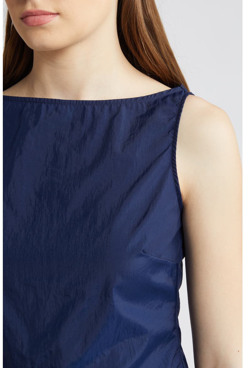 x Liberty London Heidi Rose Print Trim Nylon Top (Nordstrom Exclusive), Alternate, color, NAVY / HEIDI ROSE BLUE