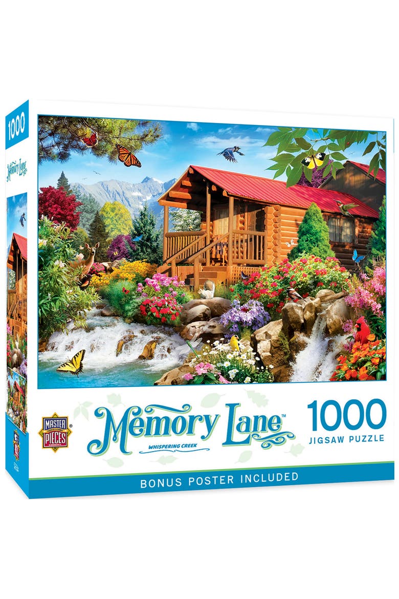 Whispering Creek 1000 Piece Puzzle, Main, color, Multicolor