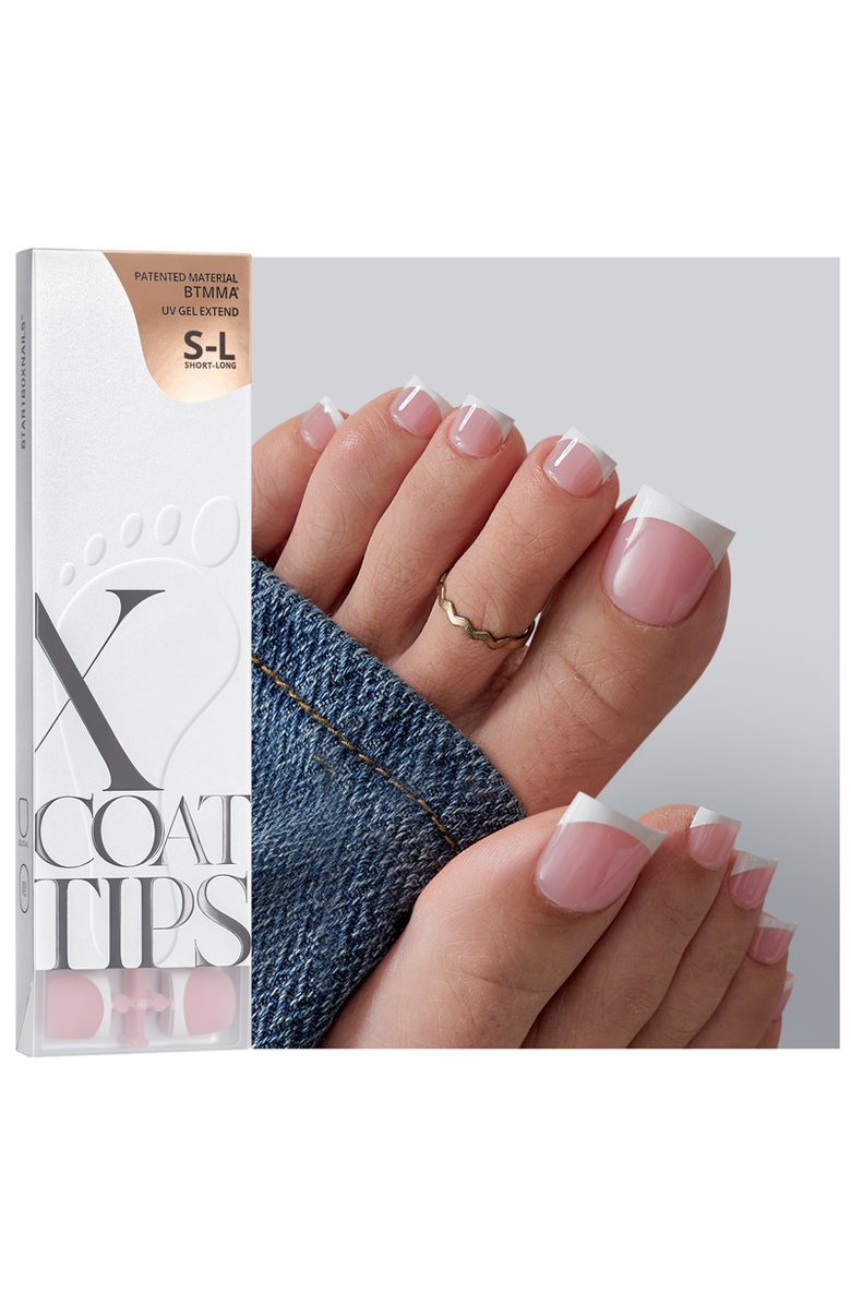 Btartboxnails Soft Gel Toe Nail Tips XCOATTIPS<sup>®</sup> Toe Nail, Main, color, Sharp Square