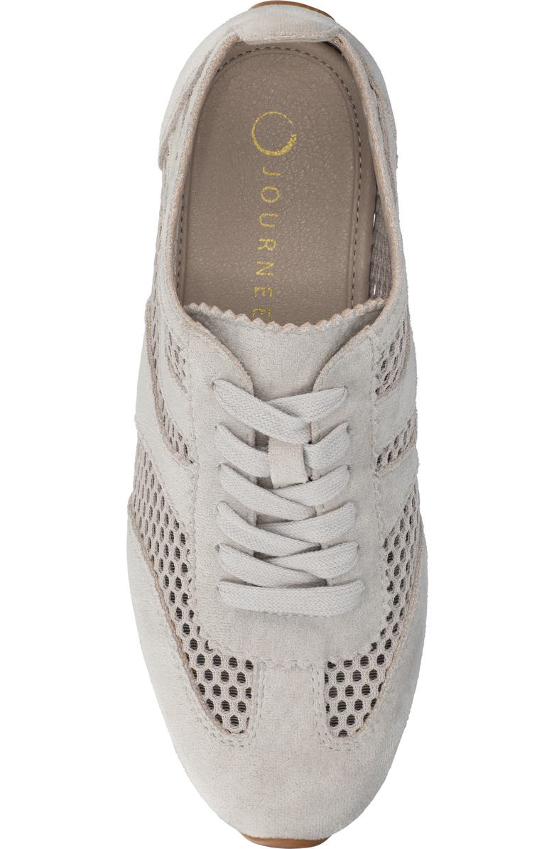 Journee Collection Chasse Sneaker, Alternate, color, Grey