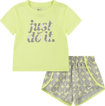 Kids' Dri-FIT Essentials Just Do It Sprinter T-Shirt & Shorts Set