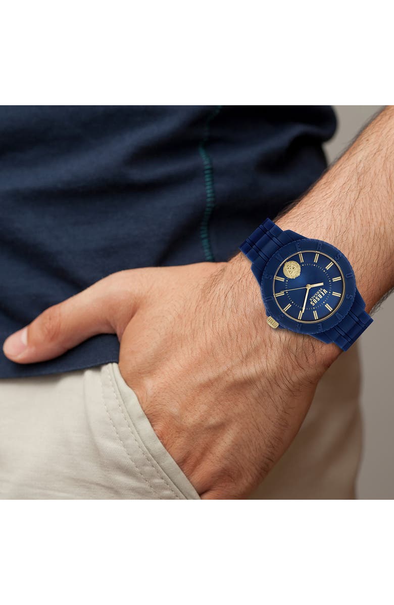 VERSUS Versace Tokyo Silicone Strap Watch, 42mm, Alternate, color, 