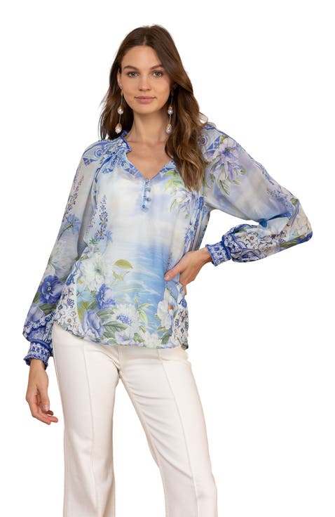 Jill Voile Top