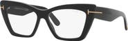 TOM FORD 56mm Cat Eye optical glasses