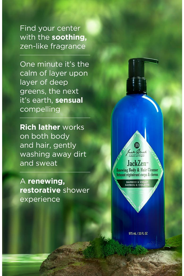 JackZen™ Renewing Body & Hair Cleanser, Alternate, color, NO COLOR