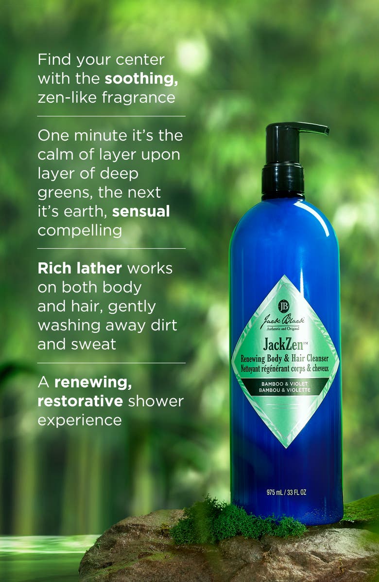 Jack Black JackZen<sup>™</sup> Renewing Body & Hair Cleanser, Alternate, color, 