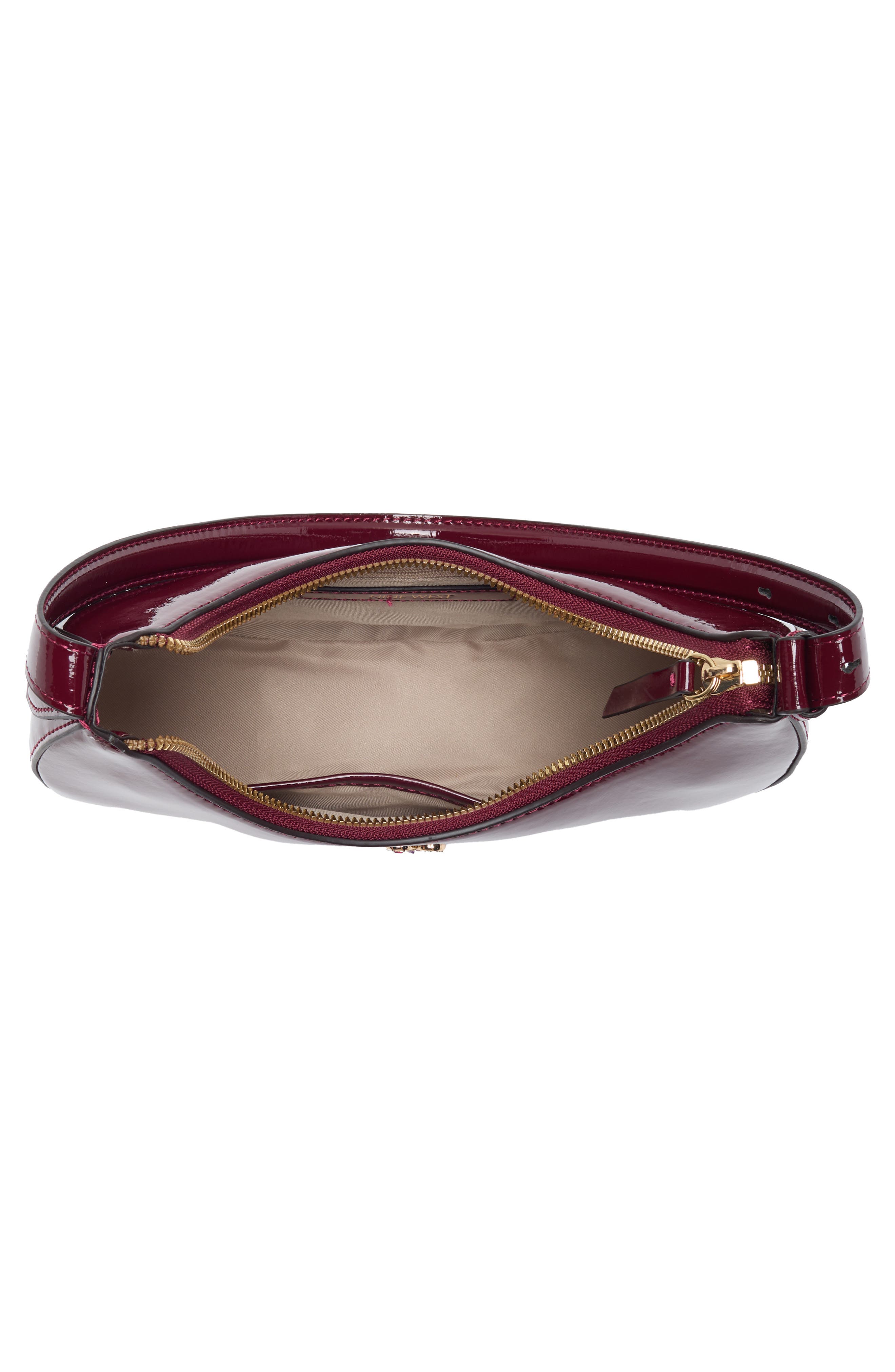 Anastasia Shoulder Bag, Alternate, color, CLARET