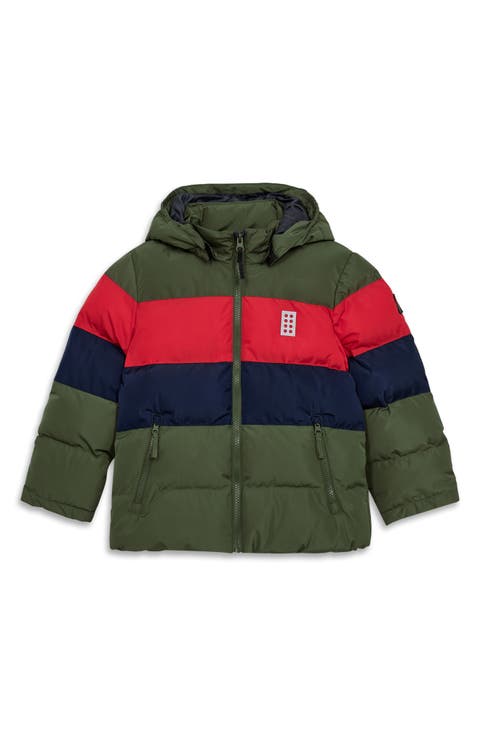 Kids' LEGO Colorblock Water Repellent Puffer Jacket
