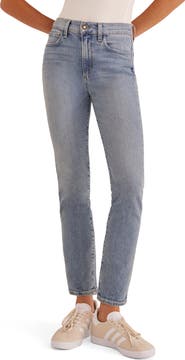 Favorite Daughter The Erin High Waist Stretch Slim Fit Straight Leg Jeans
