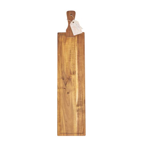 Twine Rustic Farmhouse Acacia Wood Tapas Board In Brown