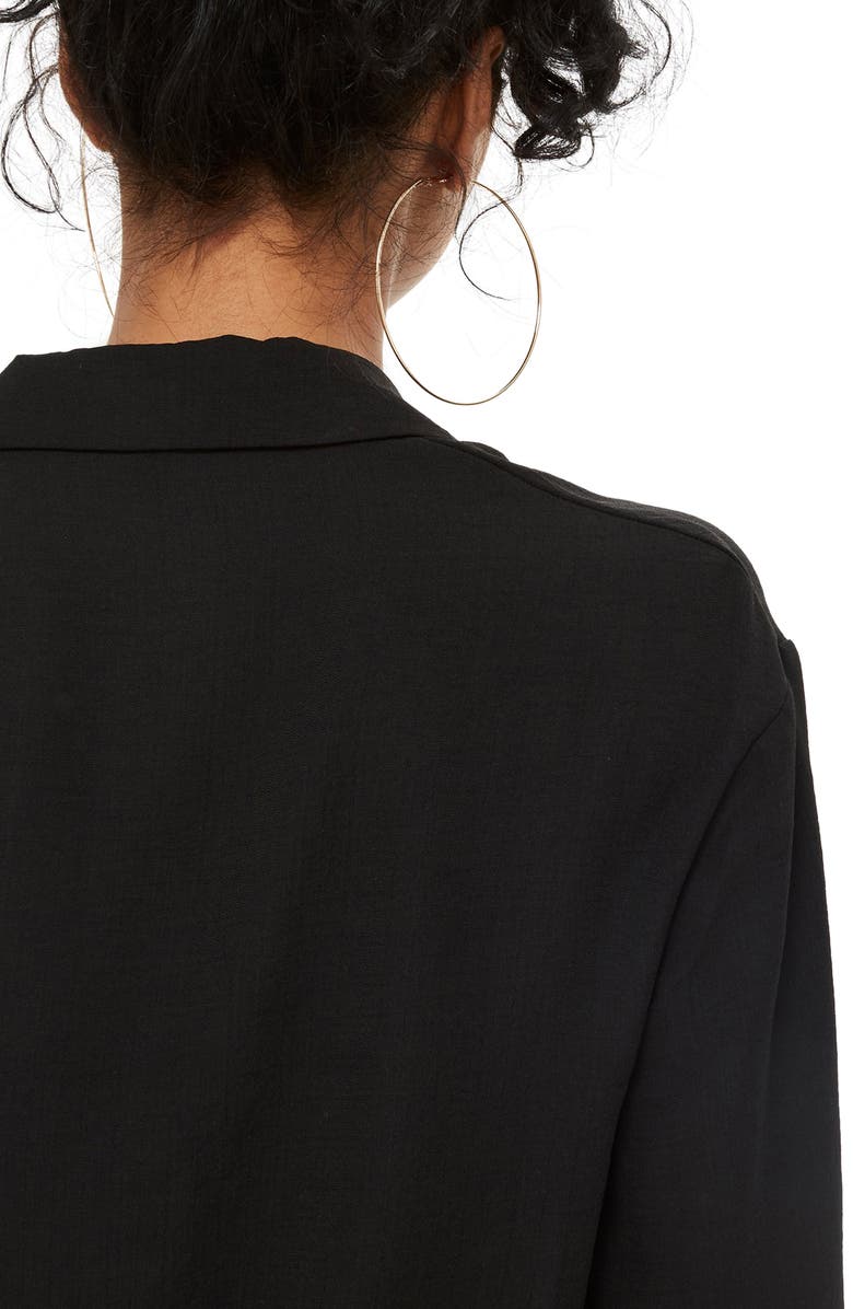 Topshop Taylor Button Down Blouse, Alternate, color, 