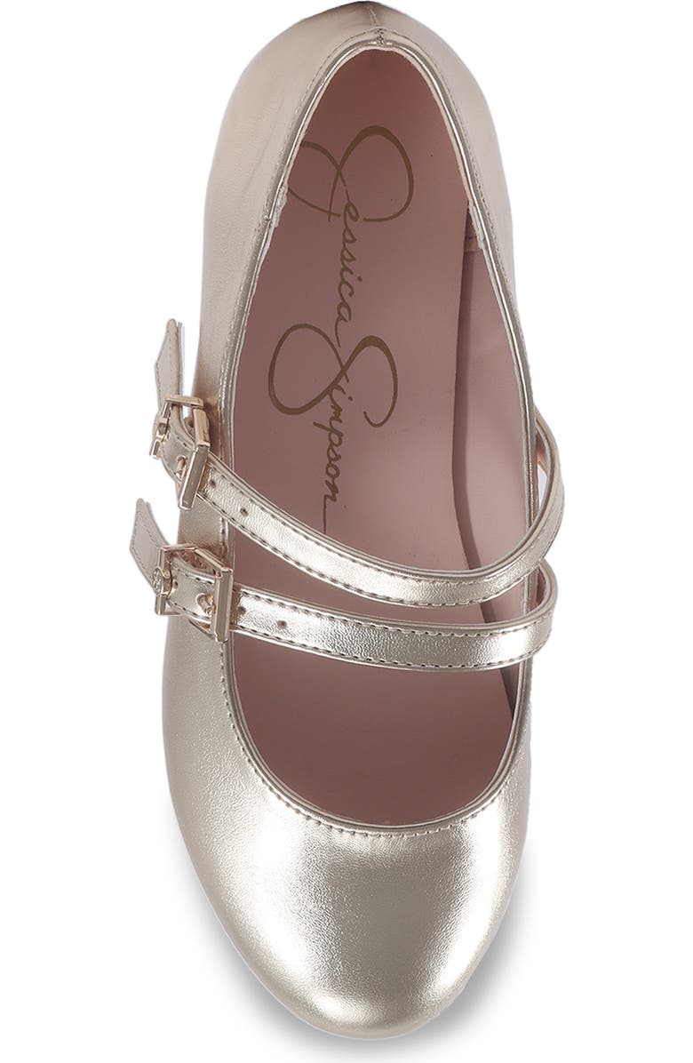 Jessica Simpson Kids' Amy Double Strap Mary Jane Flat, Alternate, color,