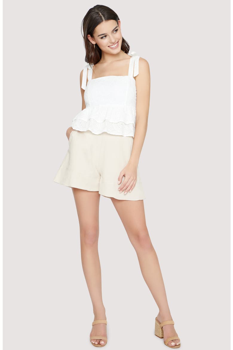Love Letters Tank, Alternate, color, WHITE
