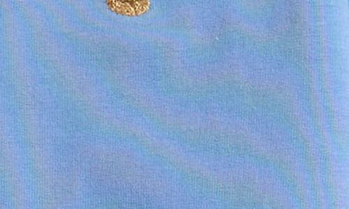 Moncler Long Sleeve One-piece Pajamas In Blue