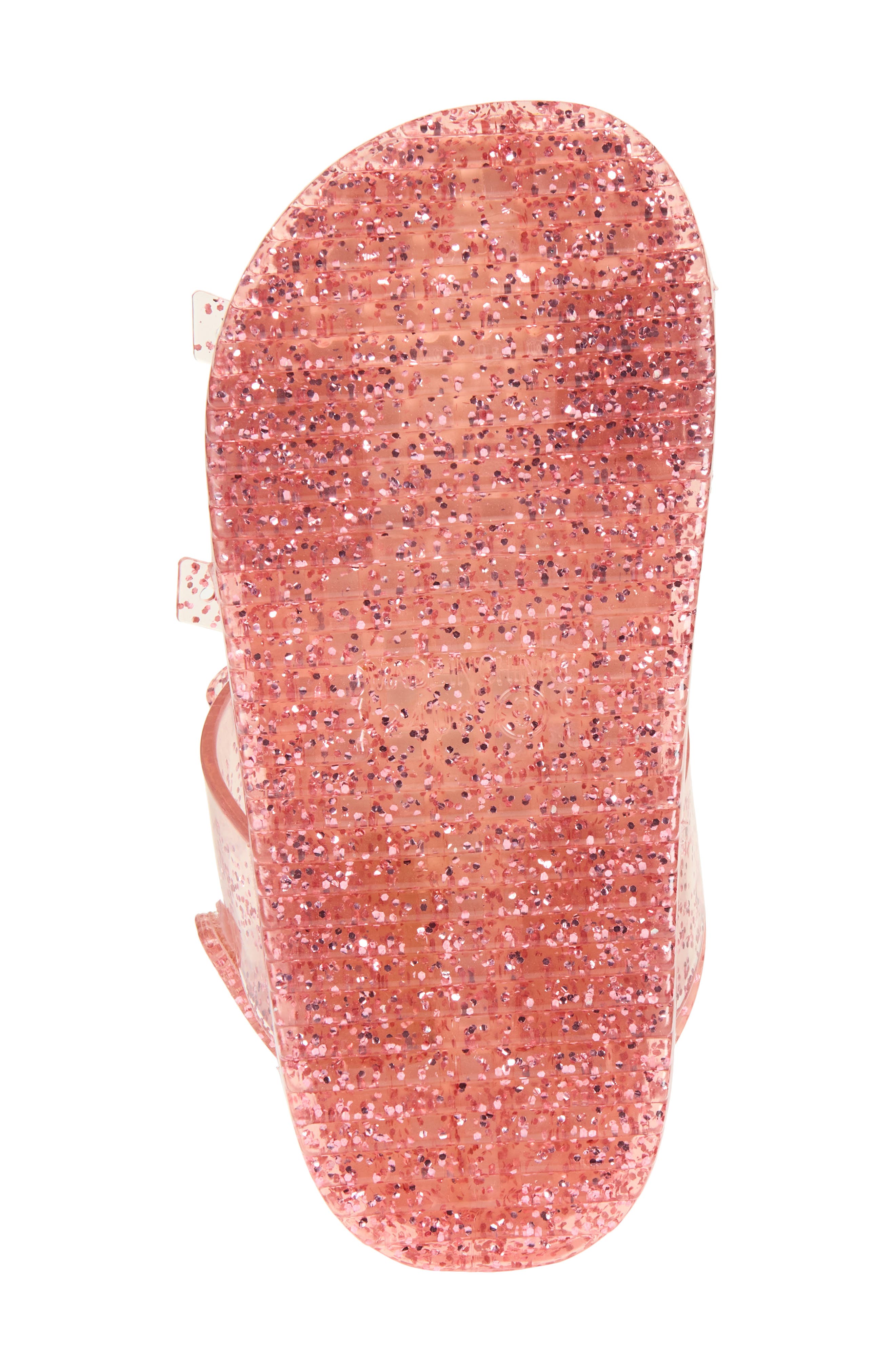 Kids' Meadow Jelly Sandal, Alternate, color, PINK GLITTER
