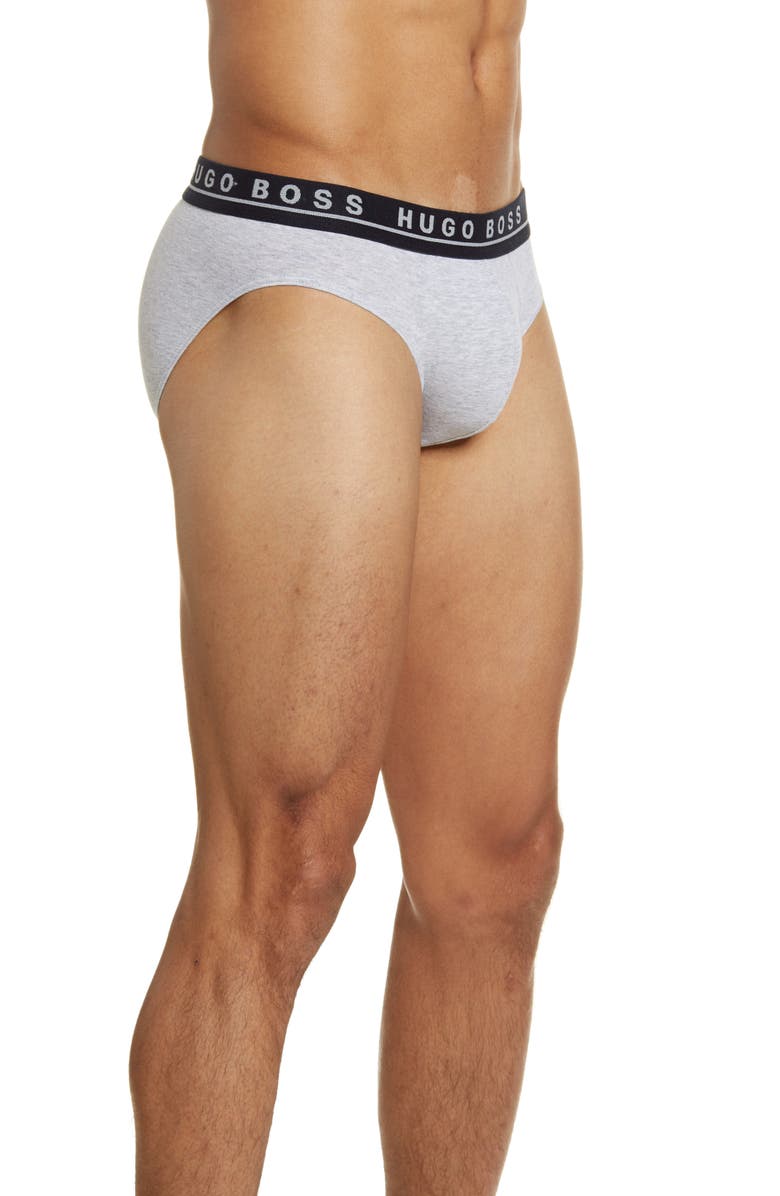 BOSS 3-Pack Stretch Cotton Briefs, Alternate, color,