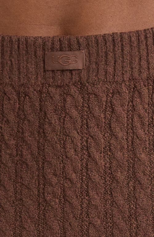 Ugg(r) Lorelai Cable Joggers In Brown
