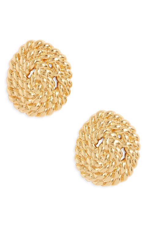 Braided Knot Earrings