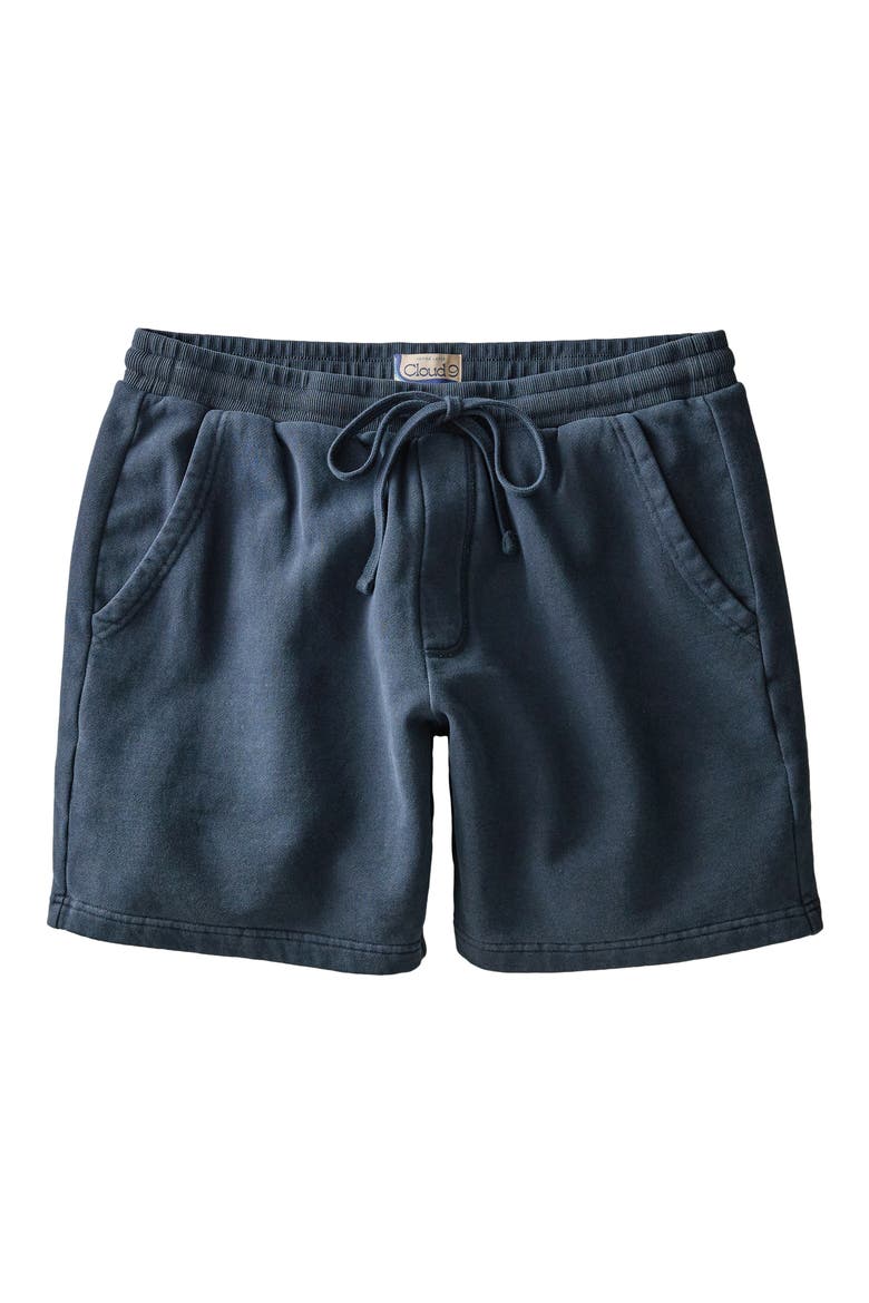 Cloud 9 Fleece Shorts, Alternate, color, MOOD INDIGO