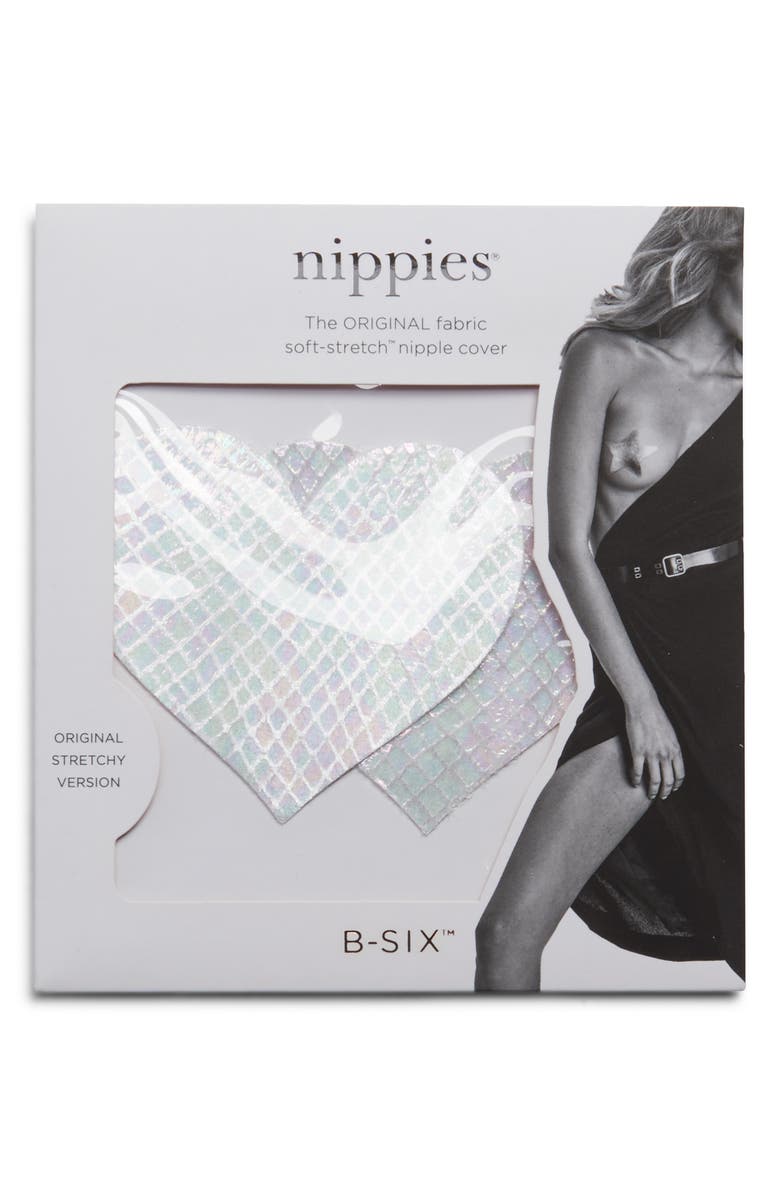 Nippies Bristols 6 Nippies Heart Nipple Covers, Alternate, color,