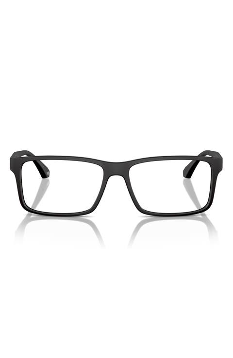 54mm Rectangle Optical Glasses