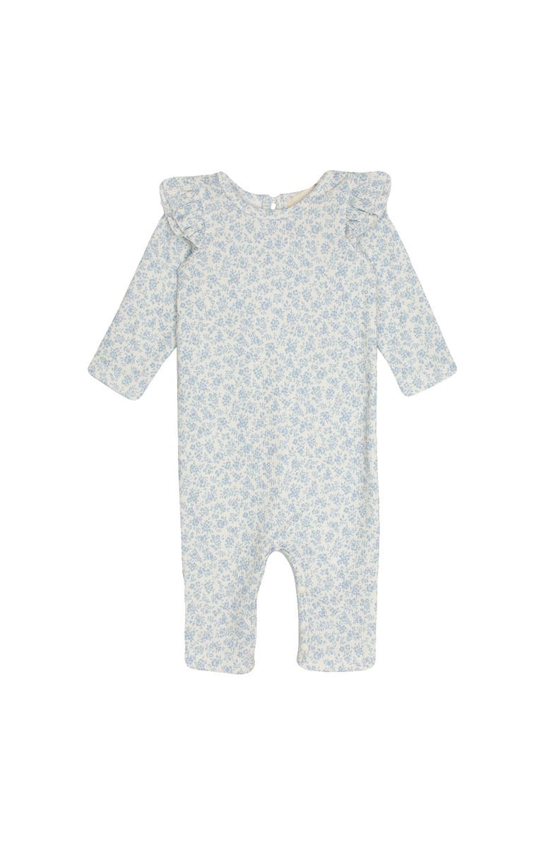 Mabel + Honey Hannah Romper, Main, color, Blue