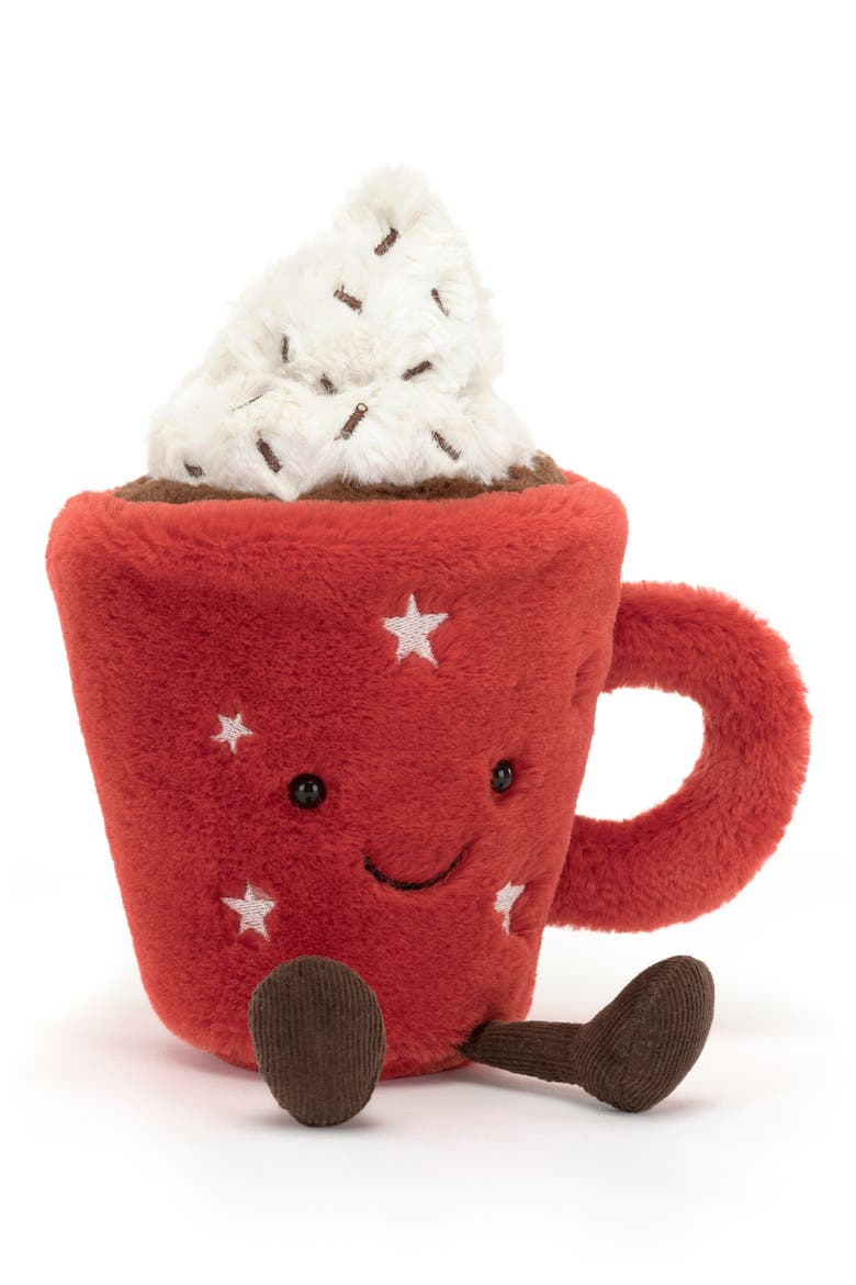Amuseable Hot Chocolate Plush Toy, Main, color, MULTI