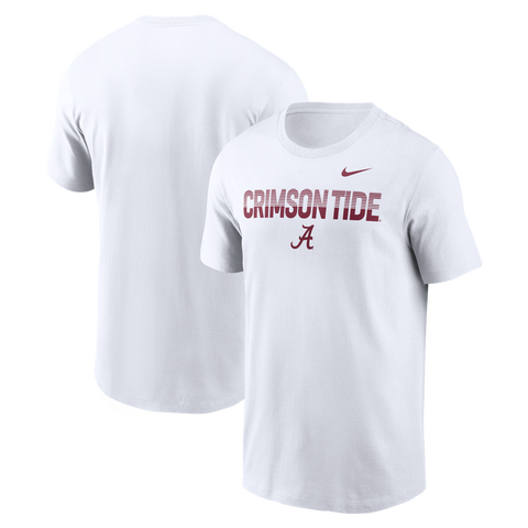 Men's Nike White Alabama Crimson Tide Primetime Kinetic T-Shirt