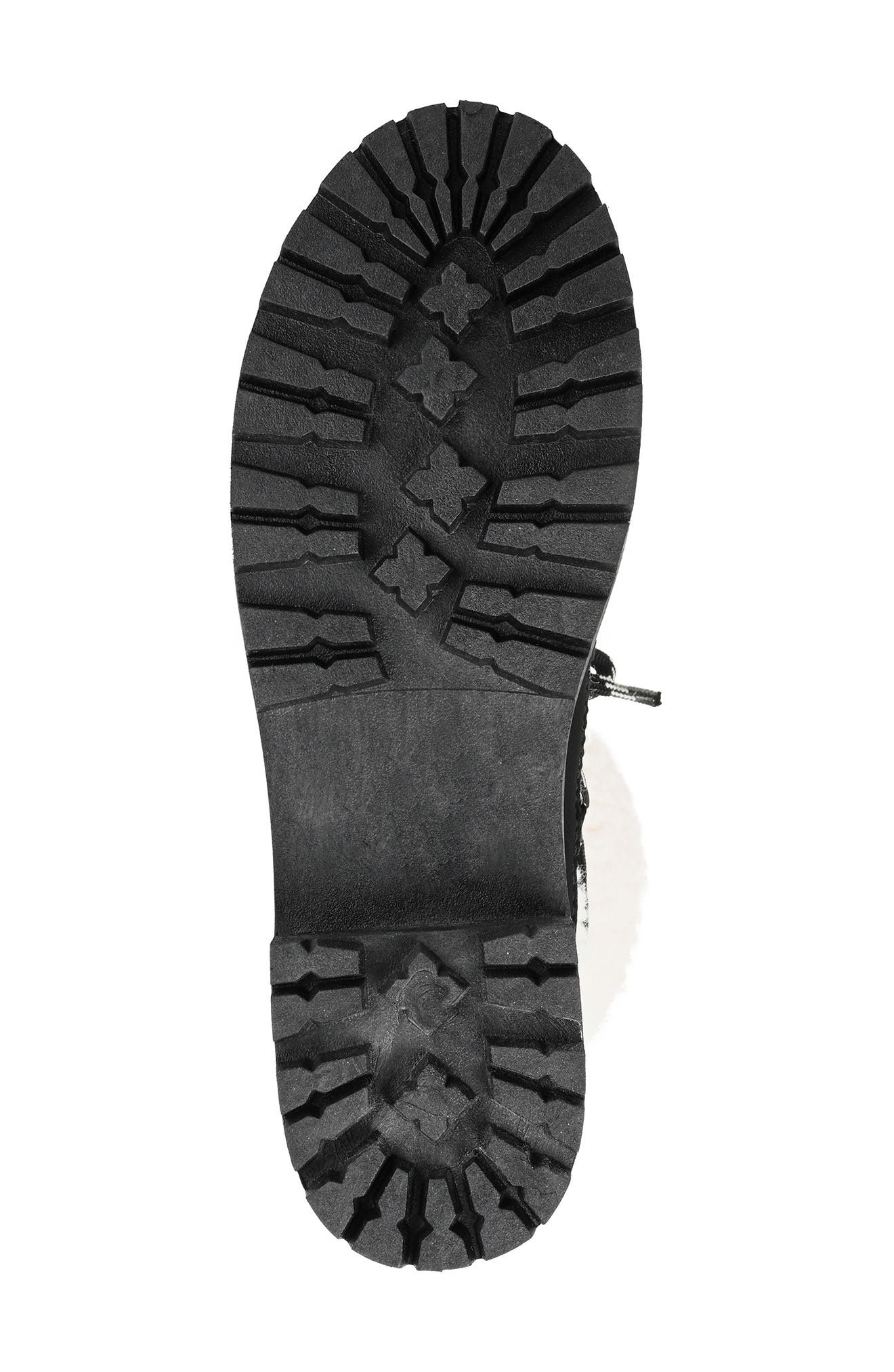 Journee Collection Roylynn Faux Shearling Lug Sole Boot, Alternate, color, 