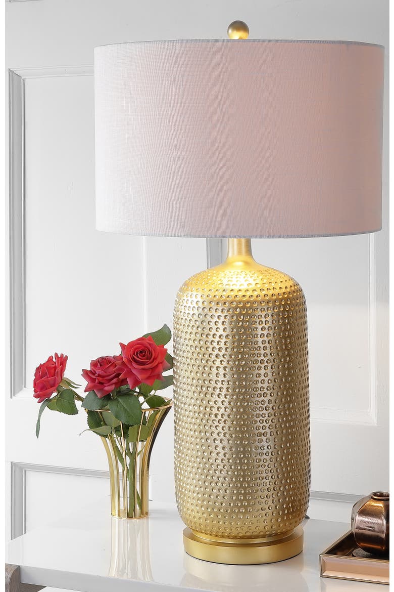 Sophia 30" Resin LED Table Lamp, Gold, Alternate, color, Gold