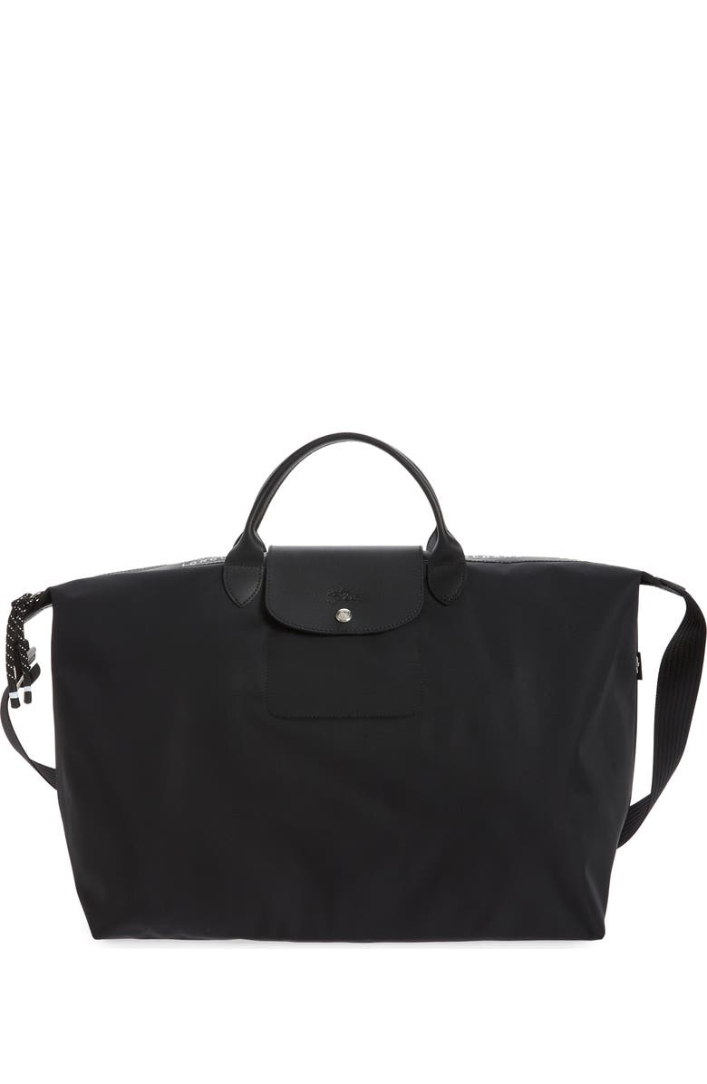 Longchamp Large Le Pliage Energy Recycled Canvas Travel Duffle Bag, Main, color,