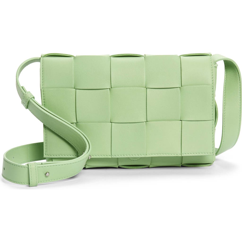Bottega Veneta Intrecciato Leather Crossbody Bag