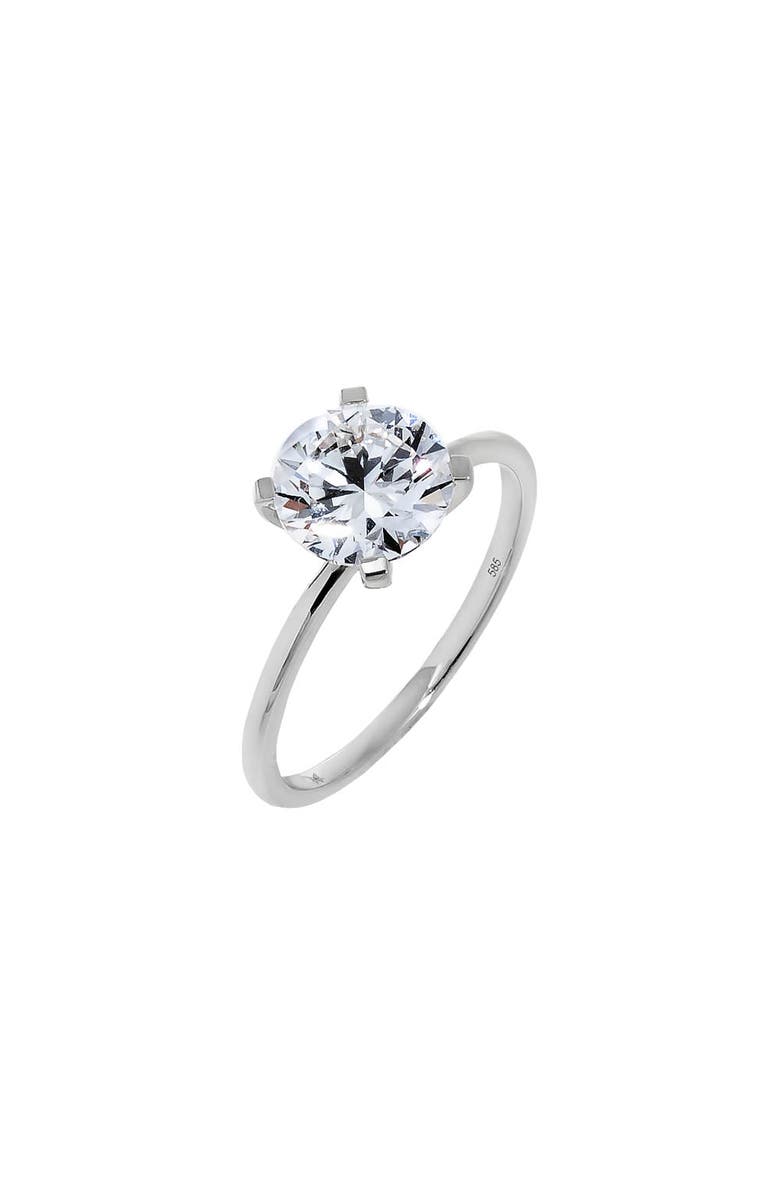 BY ADINA EDEN Lab Grown Diamond Round Solitaire Engagement Ring 14K, Main, color, 
