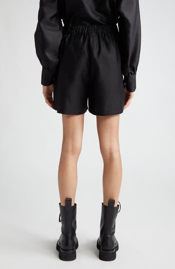 MAX MARA｜SHORTS (PIADENA (11141011 001 / 11141011600 00 Max Mara Piadena Cotton Sateen Shorts | Nordstrom