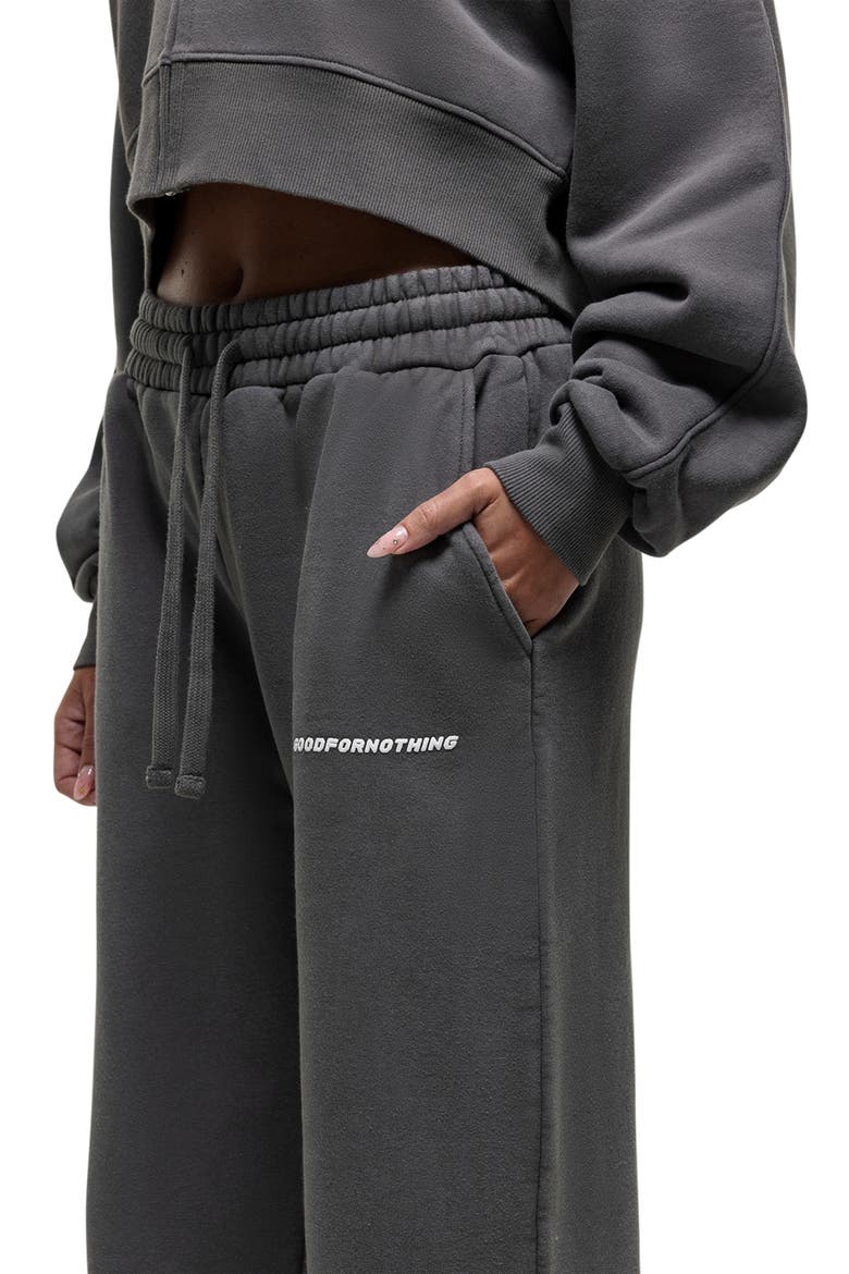 Vintage Grey Relaxed Joggers, Alternate, color, Grey
