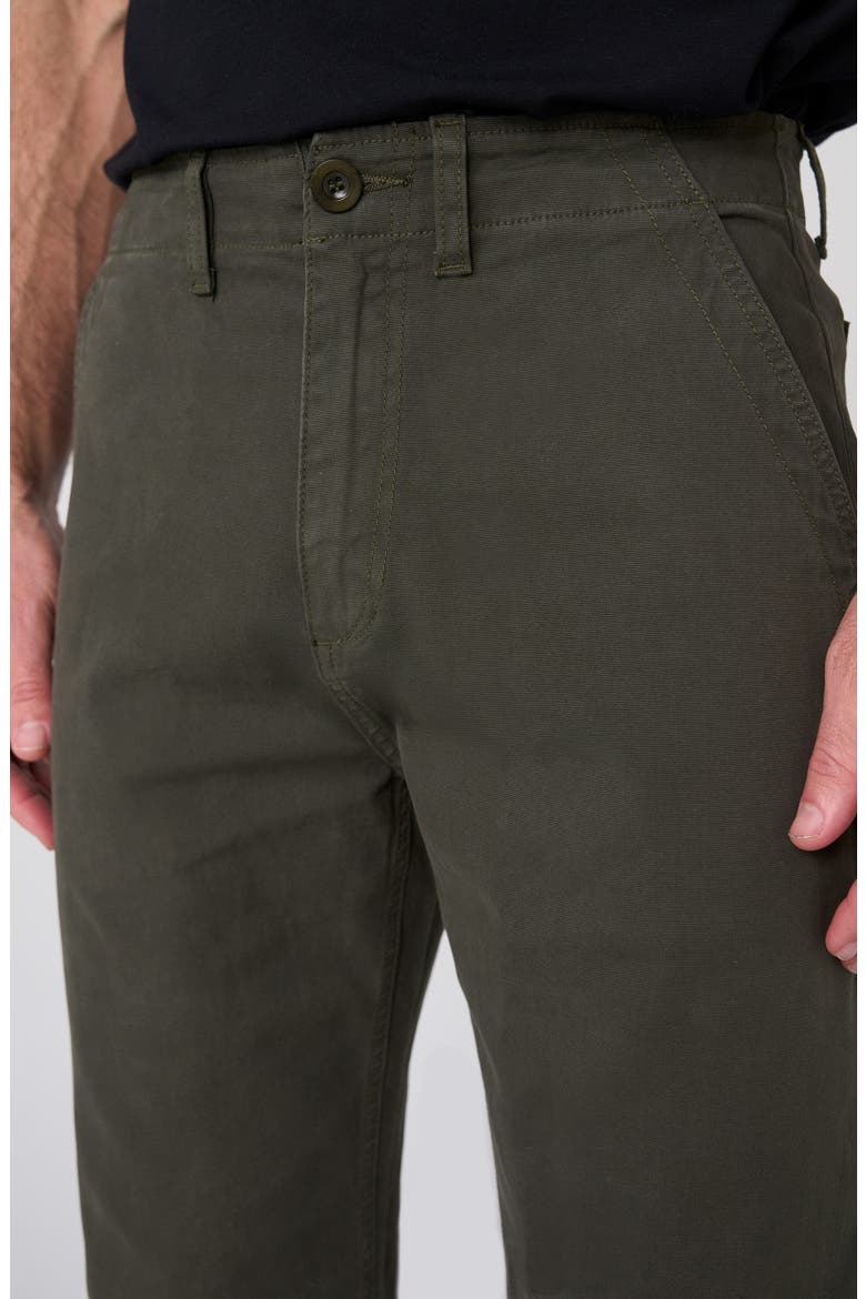 Straight Leg Stretch Canvas Pants, Alternate, color, PINE GROVE