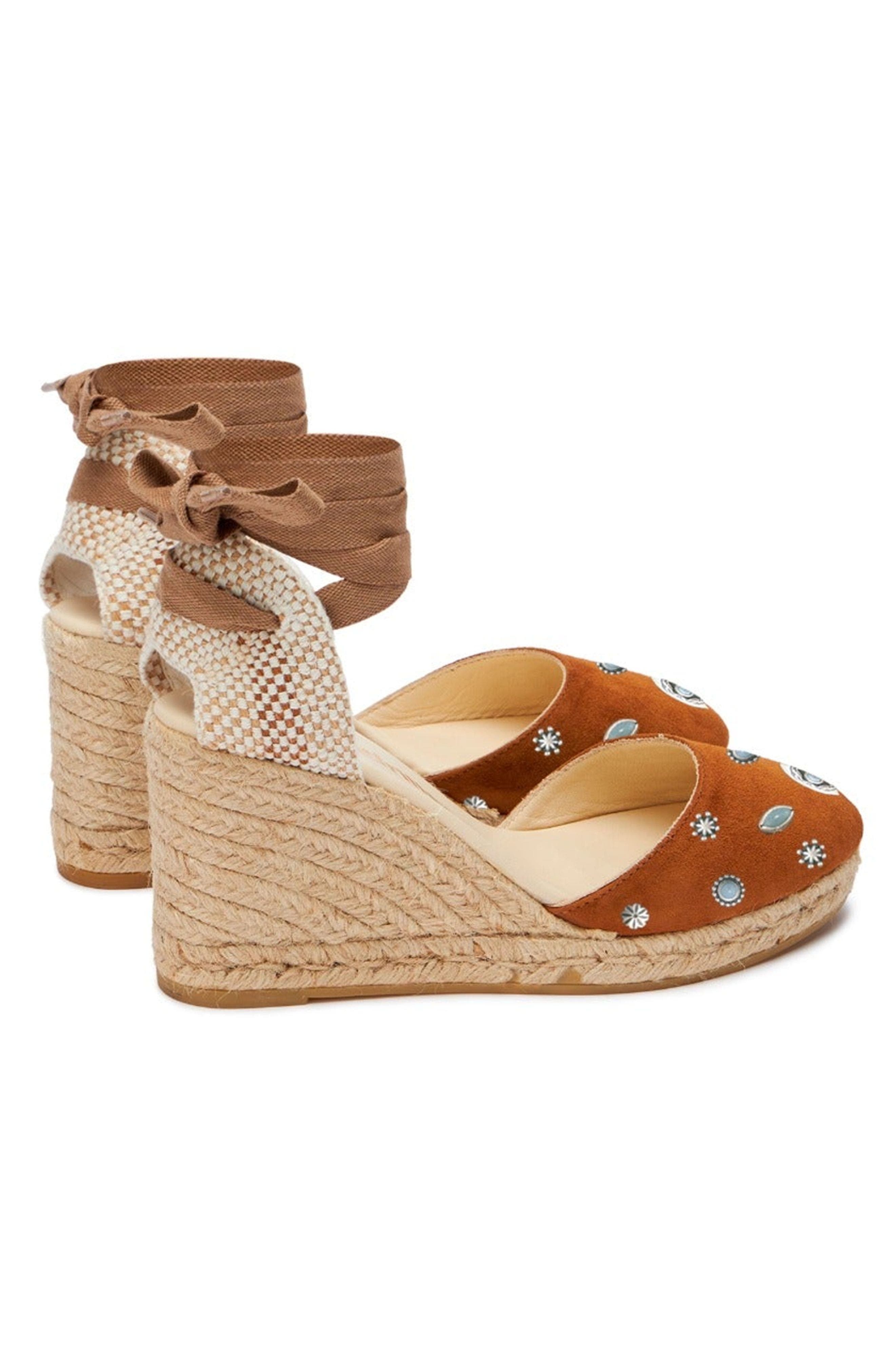 Wedge Espadrilles, Alternate, color, CAMEL