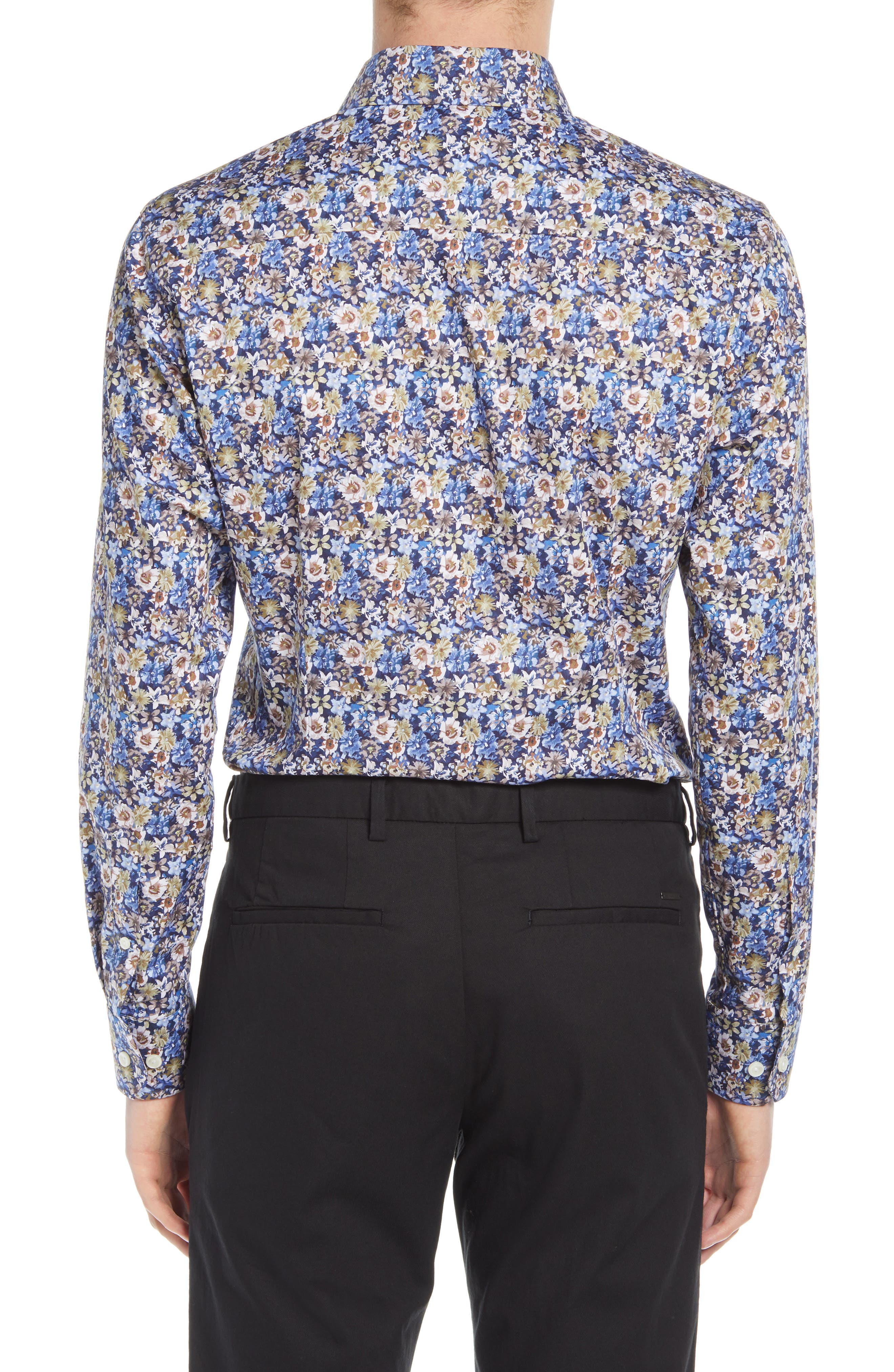 Eton Slim Fit Floral Dress Shirt (Men) | Nordstromrack