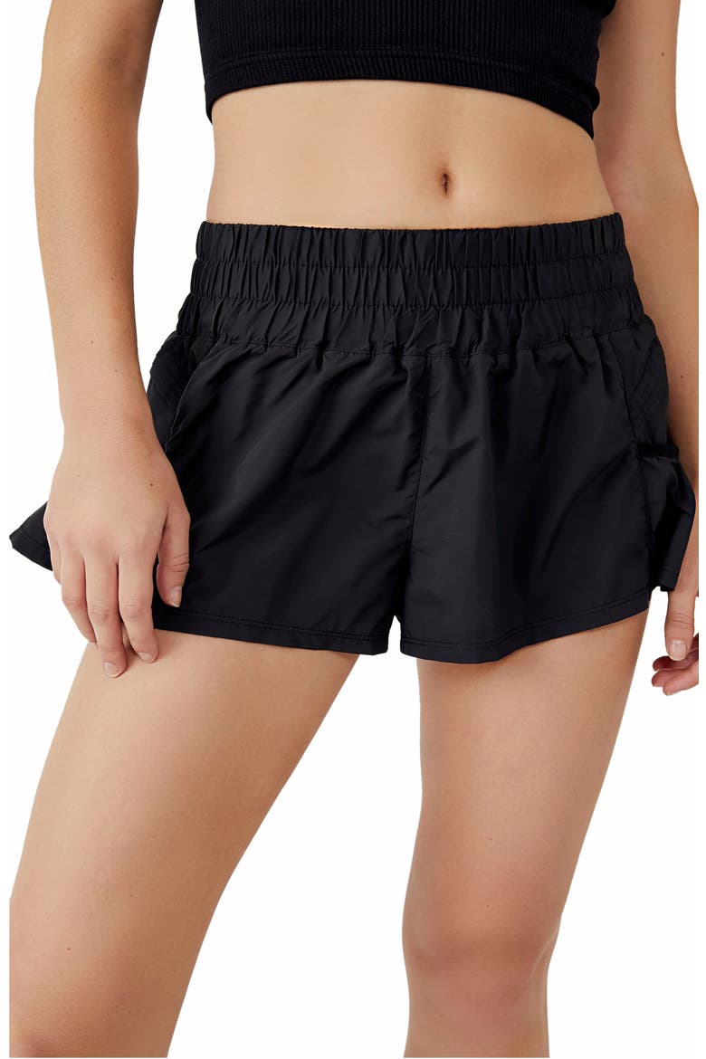 FP Movement Get Your Flirt On Shorts, Main, color, BLACK