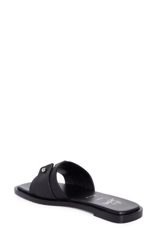 Christian Louboutin Chambelimule Donna Slide Sandal In Black