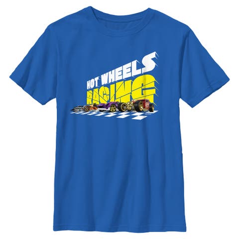Boy's Hot Wheels Racing Bold Lineup  Graphic T-Shirt