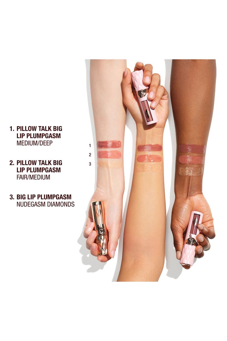 Pillow Talk Big Lip Plumpgasm Plumping Lip Gloss, Alternate, color, FAIR/ MEDIUM
