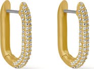 Dean Davidson Juliette Pavé Hinged Hoop Earrings