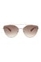 60mm Metal Browline Cat Eye Sunglasses