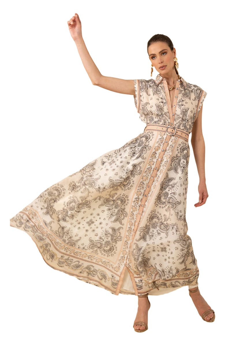 Halebob Holland Organza Maxi Dress, Alternate, color, 