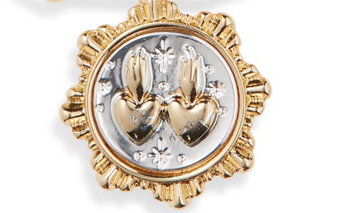 Panacea Two-tone Charm Toggle Bracelet In Multi