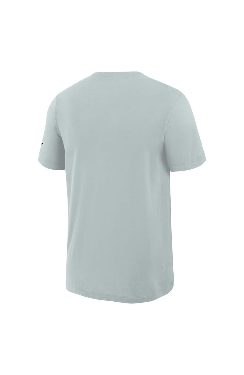 Nike Men's Nike Silver New England Patriots 2025 Rivalries Collection Slub Dri-FIT T-Shirt, Alternate, color, Silver